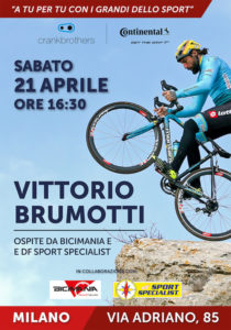 Continental ospita Vittorio Brumotti da DF Sport Specialist \u0026 Bicimania