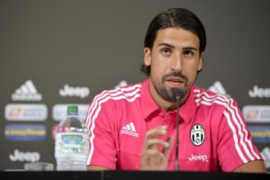 Foto LaPresse - Daniele Badolato15/07/2015 Torino ( Italia )Sport CalcioESCLUSIVA JUVENTUSJuventus, conferenza stampa di presentazione per Sami KhediraNella foto: Sami KhediraPhoto LaPresse - Daniele Badolato15 July 2015 Turin ( Italy )Sport SoccerJuventus, Sami Khedira press conferenceIn the pic: Sami Khedira