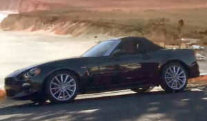 Fiat 124 spider spy photo (1)