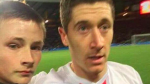 selfie lewandowski