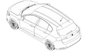 Fiat tipo due volumi bozzetto