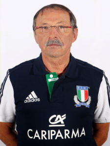 Atleti e staff nella Nazionale italiana