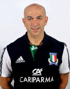 Atleti e staff nella Nazionale italiana