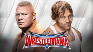 Brock lesnar vs Dean Ambrose