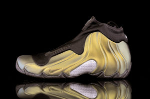 Nike Air Flightposite, Metallic Gold