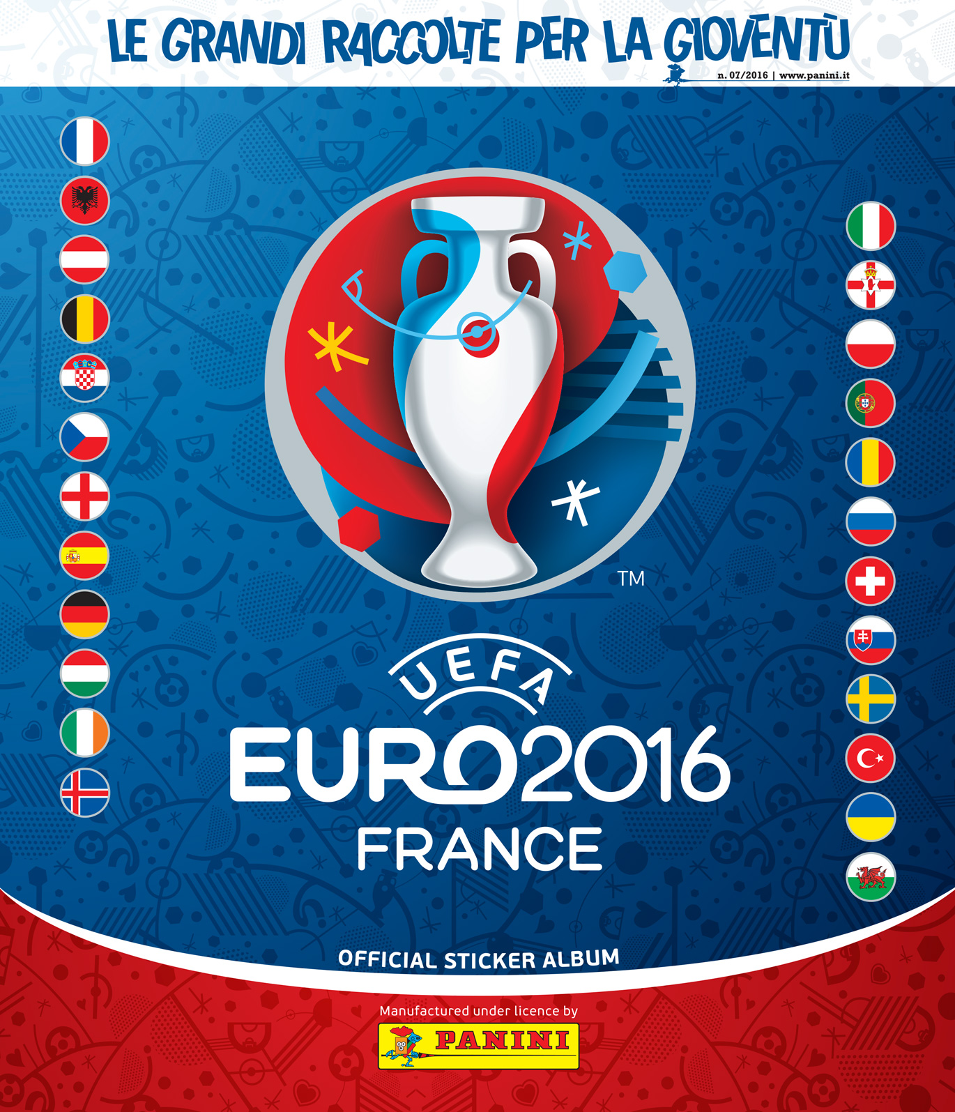 EURO 2016 ROMANIA CALCIATORI PANINI Europa *** SCEGLI FIGURINA ****