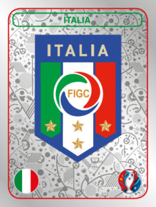 Panini Uefa EURO2016 logo foil13