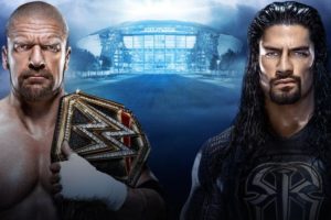 Triple h vs roman reigns