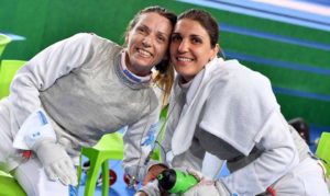 Arianna Errigo e Valentina Vezzali