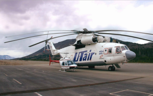 russian mi-26 and jet ranger