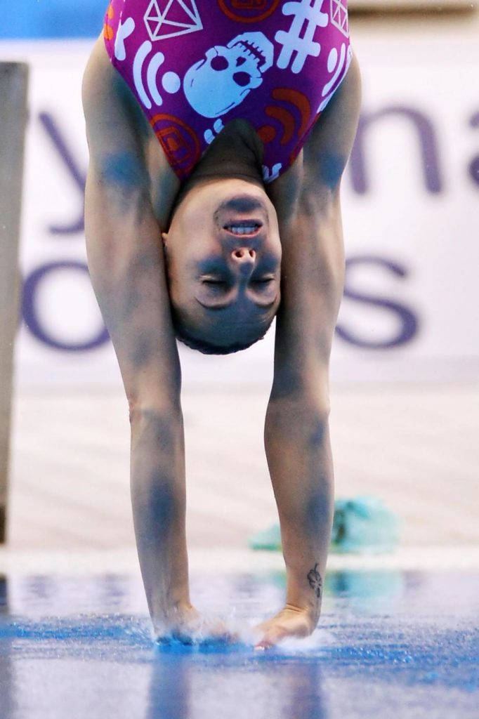 Foto Gian Mattia D'Alberto / LaPresse 11-05-2016, Londra sport Len Campionati Europei di nuoto trampolino 1 mt donne nella foto: CAGNOTTO Tania ITA Photo Gian Mattia D'Alberto / LaPresse 11-05-2016, London Women's 1m Springboard In the photo: CAGNOTTO Tania ITA