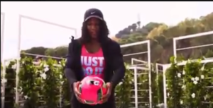 Serena Williams pallone
