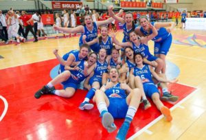 nazionale basket femminile u17