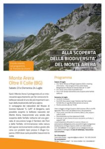 00 PARCO VIVO programma Monte Arera 23-24Luglio