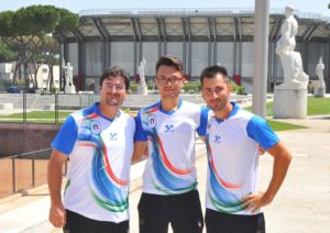 GLI OLIMPICI MARCO GALIAZZO, DAVID PASQUALUCCI E MAURO NESPOLI