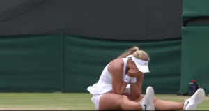 Potapova esultanza