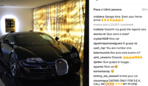 bugatti ronaldo