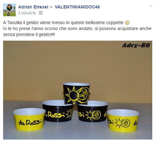 gelato valentino rossi