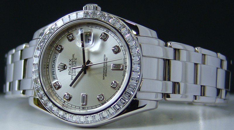 Rolex Platinum Pearl Master