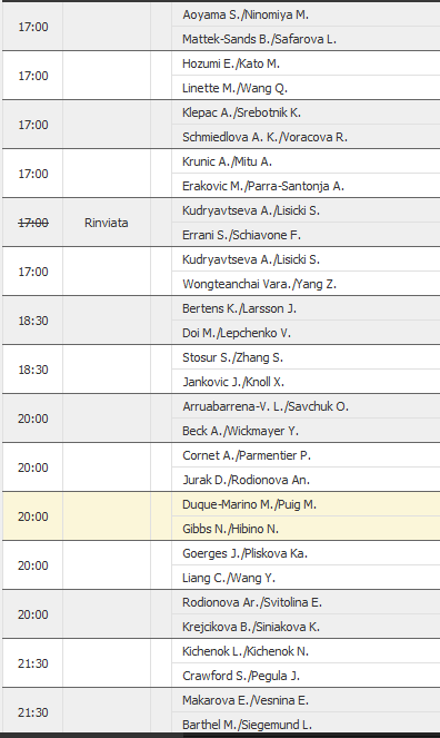 WTA DOPPIO 1