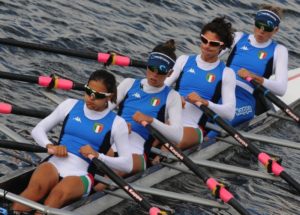 quattro di coppia pesi leggeri canottaggio