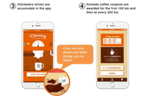 smartphone al volante app