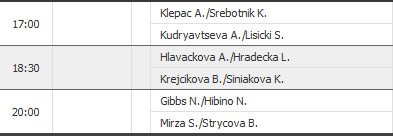 DOPPIO WTA