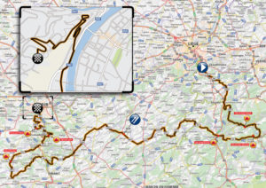 GP di Vallonia 2016 percorso