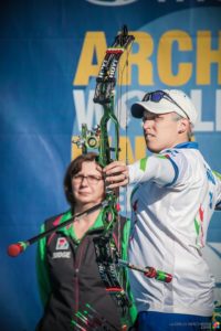 Marcella Tonioli al tiro a Odense