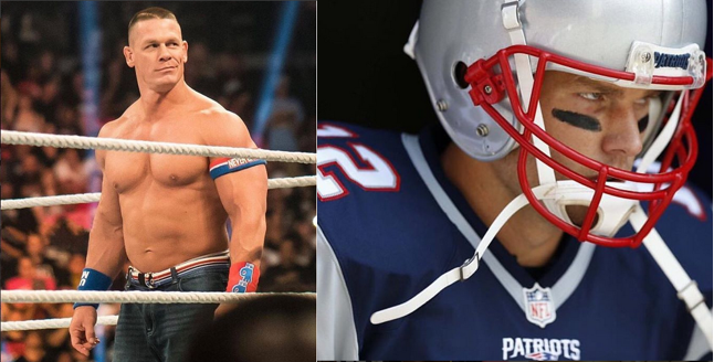 John Cena vs Tom Brady