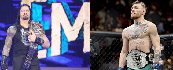 Roman Reigns vs Conor McGregor