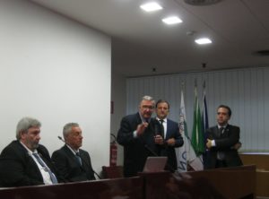 3-Guadagnuolo parla al Palazzo del Coni Roma