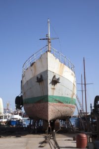 Brigantes (ex Meta, ex Onice) in restauro (3)