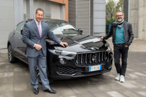 Reid-Bigland AD Maserati & Massimo Bottura Chef Osteria Francescana_ consegna Levante_2016