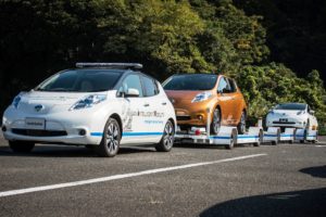 Nissan introduces driverless towing system at Oppama Plant
