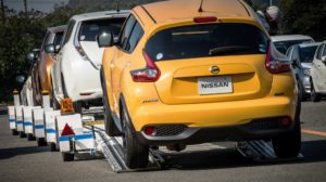 Nissan introduces driverless towing system at Oppama Plant