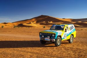 30 years on: Nissan’s iconic 1987 Paris-Dakar rally car rides again