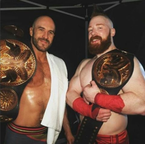 WWE Roadblock Sheamus Cesaro