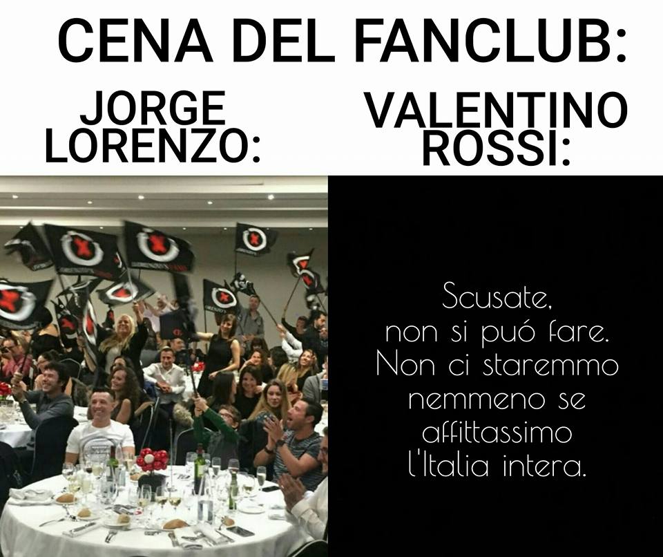 fan club lorenzo vs rossi