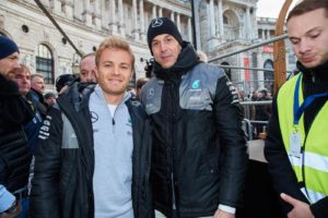 Nico Rosberg da' le sue dimissioni al Gala FIA di Vienna