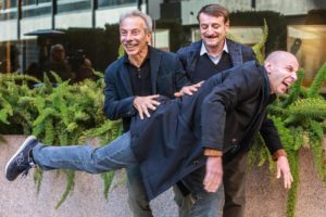 Photocall 'Fuga Da Reuma Park' di Aldo, Giovanni e Giacomo