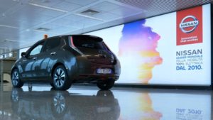Nissan Leaf a Fiumicino (4)
