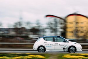 Nissan's autonomous drive demonstration event – London
