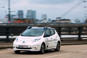 Nissan's autonomous drive demonstration event – London