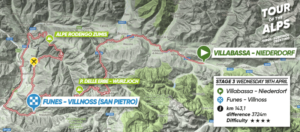 Tour of The Alps percorso 3 tappa