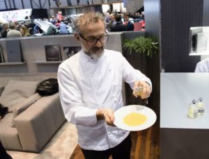 02 - Salone di Ginevra 2017 – Massimo Bottura - il riso Levante
