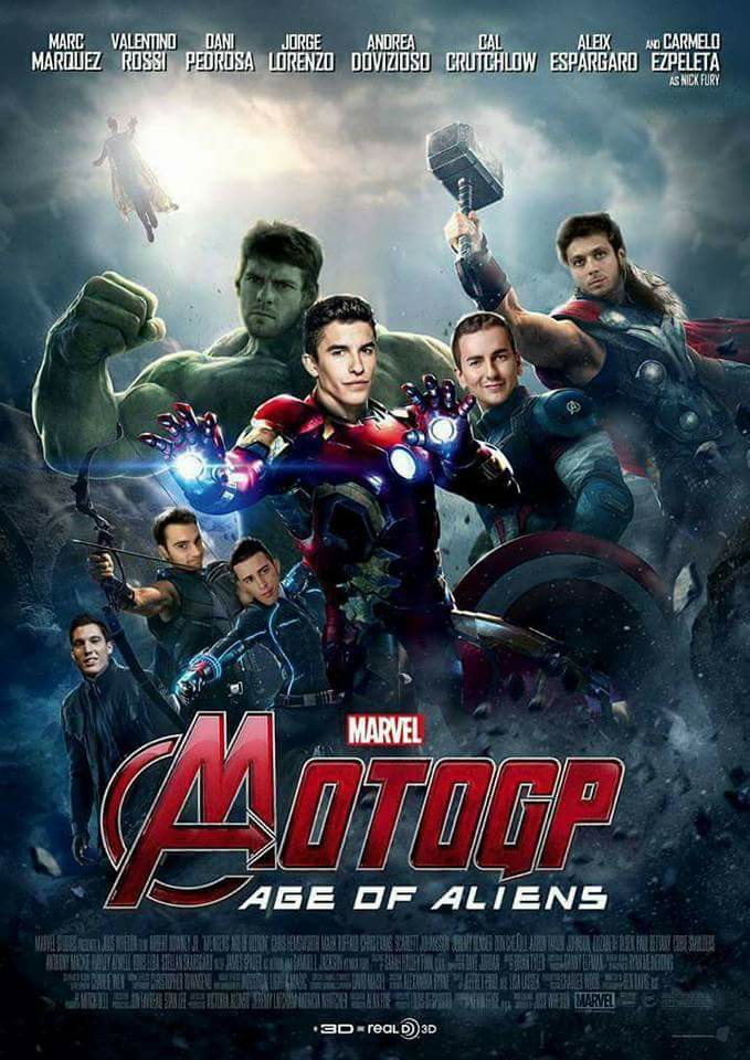 piloti motogp avengers