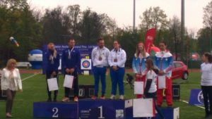 Boari-Magrini oro mixed team ricurvo