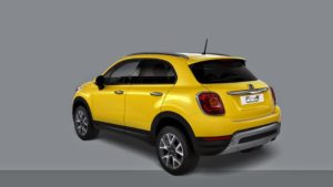Fiat 500X gialla 2