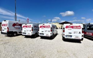 Amatrice. Fiat Pro consegna le chiavi di una miniflotta al Sindaco di Amatrice